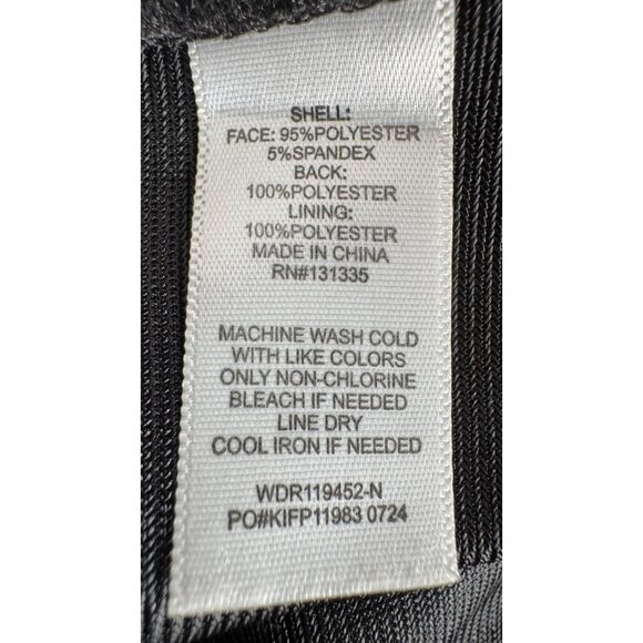 Socialite Small Black Strapless Midi Dress - Picture 7 of 15